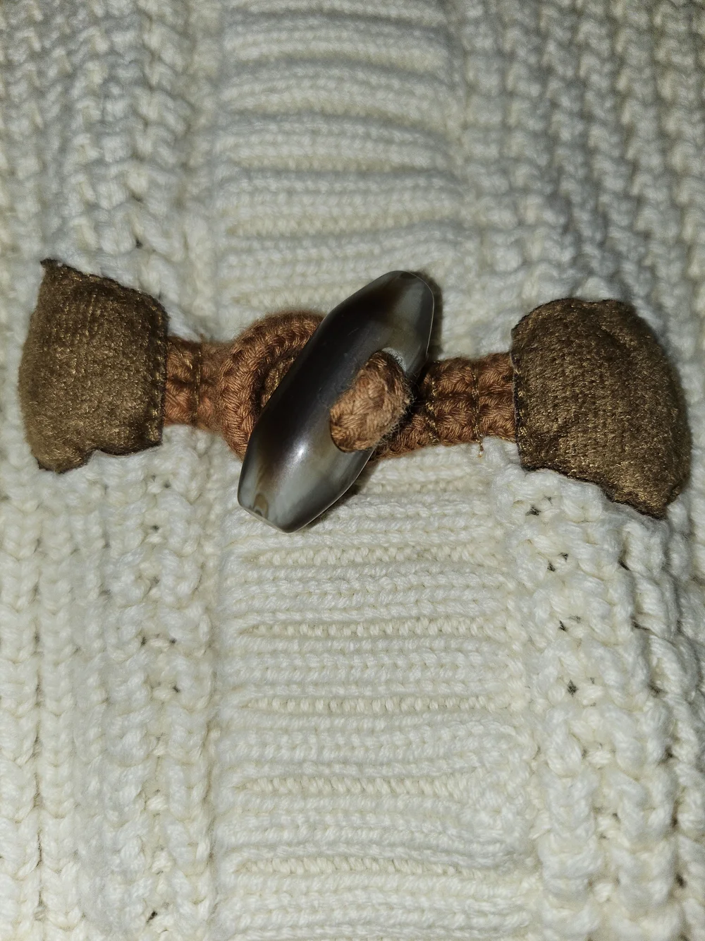 Gymboree Cream Toggle Knit Cardigan Sweater Unisex